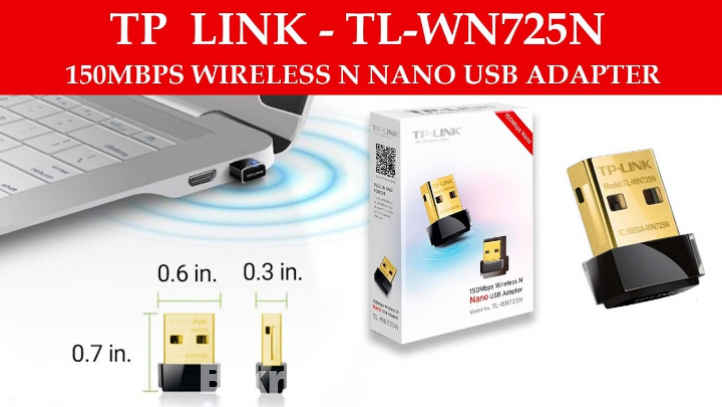 TP-Link TL-WN725N 150Mbps Wireless N Nano USB LAN Card